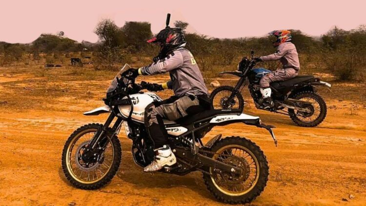 Royal Enfield Himalayan 450 Rally vs Hero Xpluse 200 Rally Sprint Race
