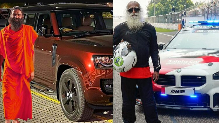 Sadhguru BMW M2 Baba Ramdev Land Rover Defender