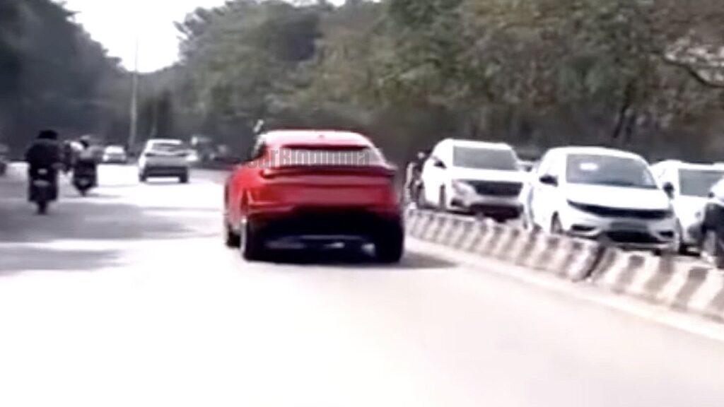 Tata curve spy image rear -2