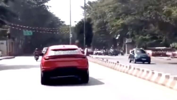 Tata curve spy image rear -2
