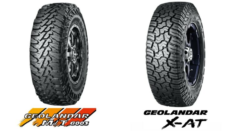 Yokohama New Geolander Series MT AT Tires