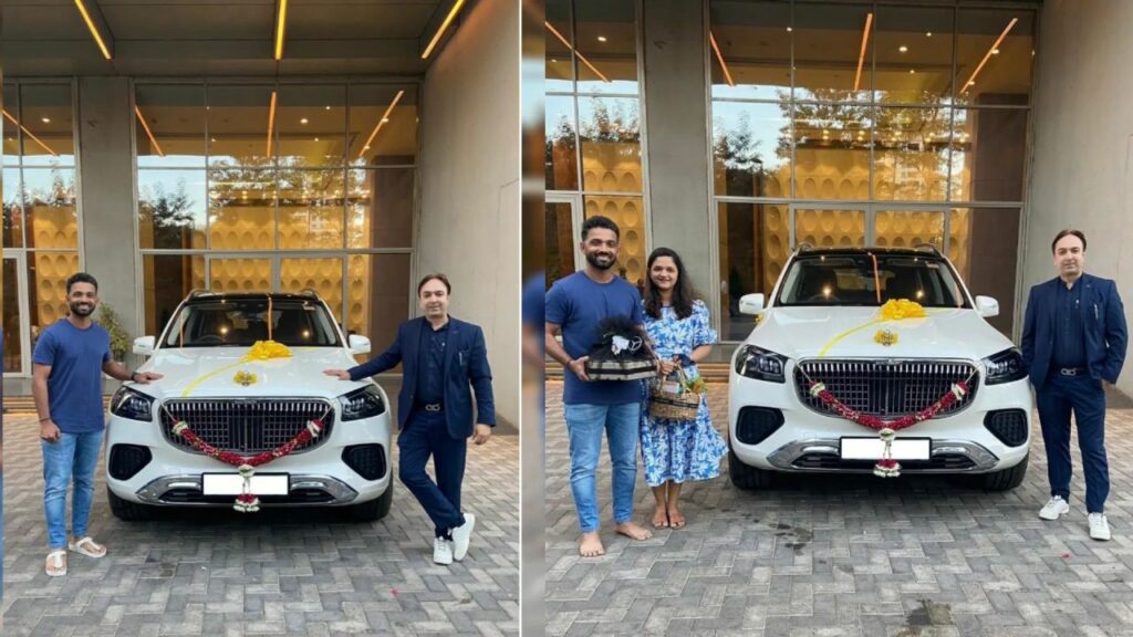 Ajinkya Rahane Mercedes Maybach Gls600