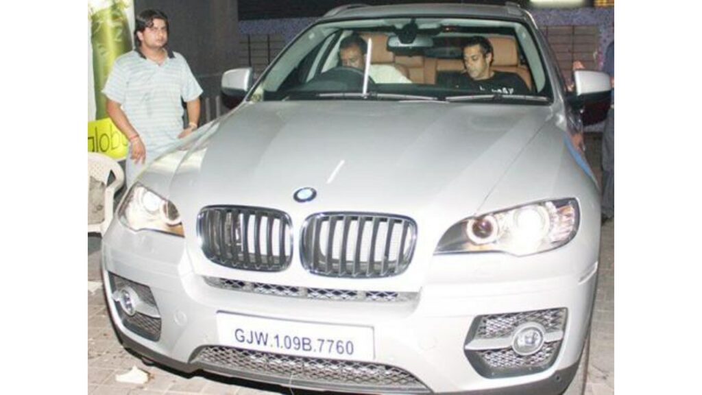 Bmw X6 of Salman Khan