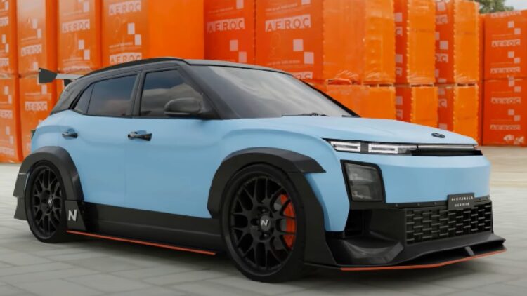 Hyundai Creta N Line Digitally Rendered