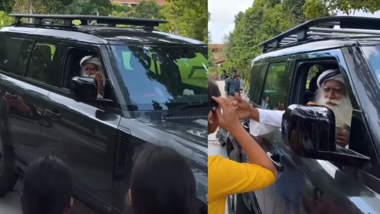 Sadhguru Gets Brand new Land Rover Defender Worth Rs 25 Crore