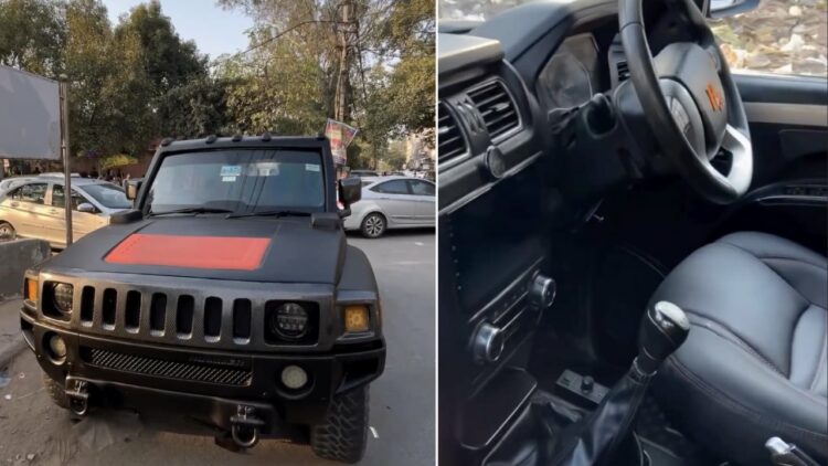 Mahindra Scorpio Converted to Hummer H3