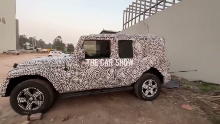 Mahindra Thar 5 door Walkaround Video