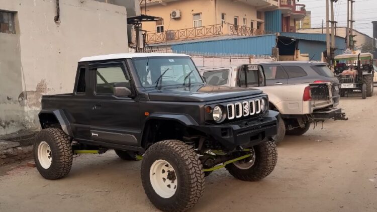 Maruti Jimny 5 door to 2 door Conversion