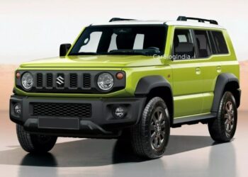 maruti suzuki jimny 7-seater front three quaters