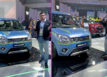 Maruti WagonR Flex Fuel Unveiled at Bharat Mobility Expo