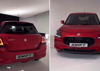 New Maruti Swift Red Colour