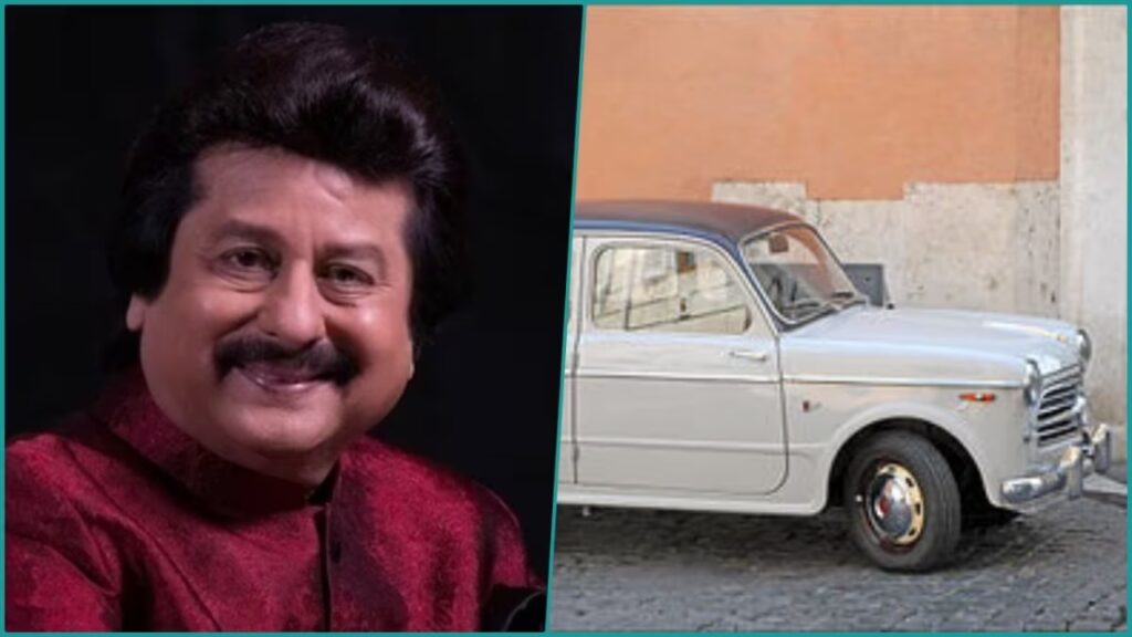 Pankaj Udhas with His 1951 Model Fiat