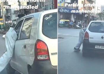 Parking Attendant Manhandled in Gujarat