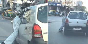 Parking Attendant Manhandled in Gujarat
