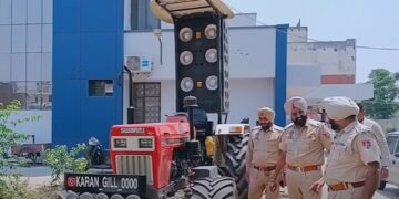 Police Seizes Tractor with 52 Speakers and Pressure Horn