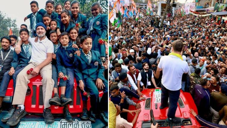 Rahul Gandhi Uses Jeep Wrangler