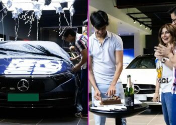 Singer Shaan Buys Mercedes-Benz EQS 350 4MATIC