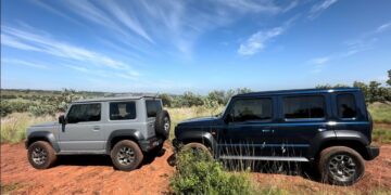 Suzuki Jimny 3-door vs 5-door Off-Road Challenge