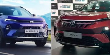 Tata Curvv vs Nexon Price