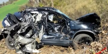 Tata Harrier Facelift Accident