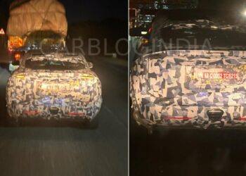 Upcoming Mahindra BE05 Electric SUV Spotted Testing