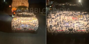Upcoming Mahindra BE05 Electric SUV Spotted Testing
