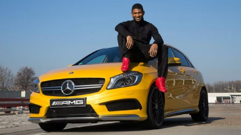 Mercedes benz A45 Amg of Usher