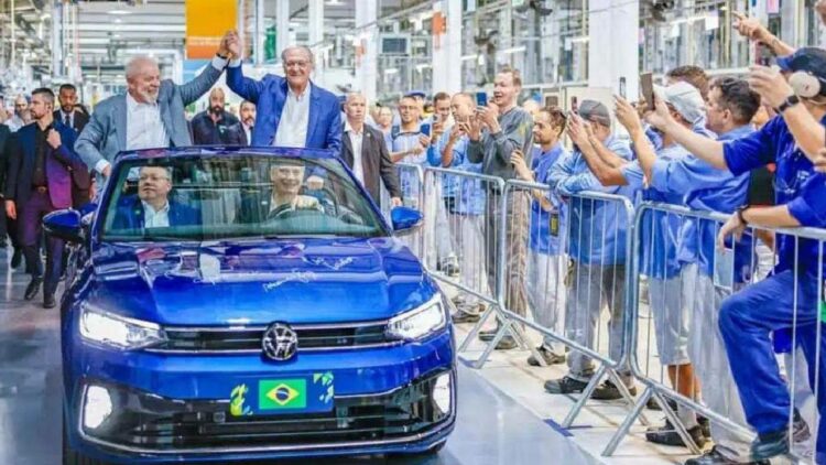 Vw Virtus Convertible for Brazilian President