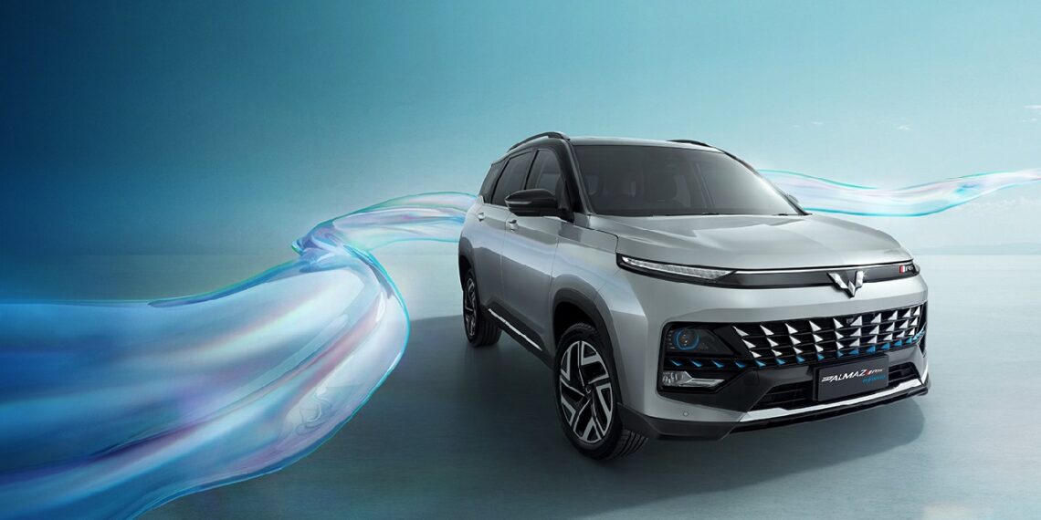 Wuling Almaz RS as MG Hector Facelift