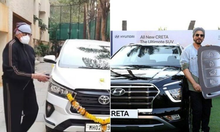 Amitabh Bachchan Toyota Innova Crysta Shahrukh Khan Hyundai Creta