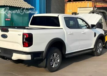 Ford Ranger Chennai Port Rear Three Quarters