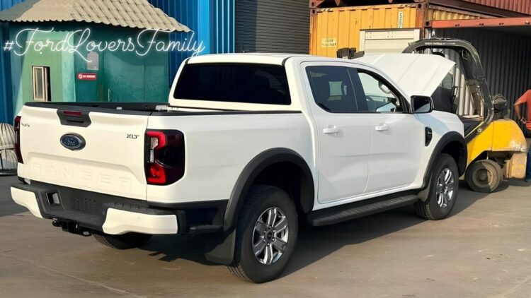 Ford Ranger Chennai Port Rear Three Quarters