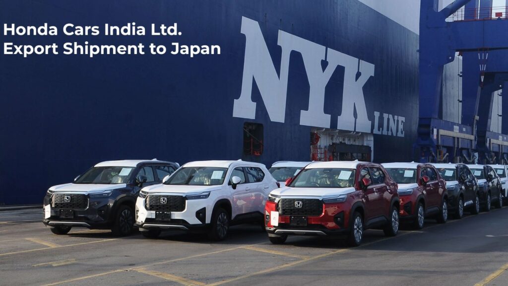 Honda Elevate Export to Japan as WRV