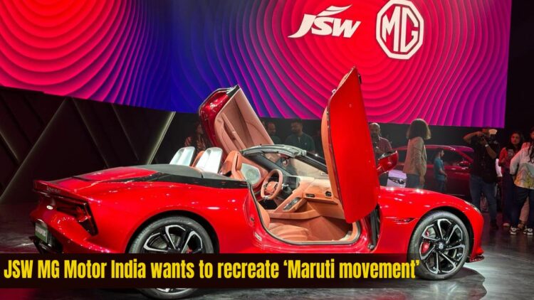 JSW MG Motor India Maruti Movement-2