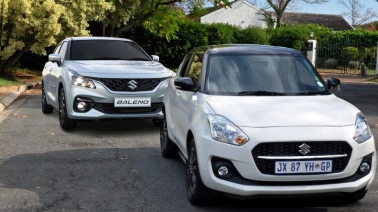 Made in India Maruti Swift Baleno South Africa