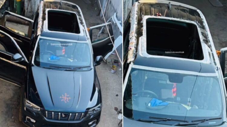 Mahindra Scorpio N Aftermarket Sunroof