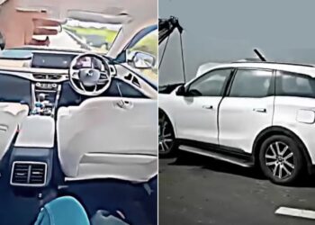 Mahindra XUV700 ADAS MIsuse Accident