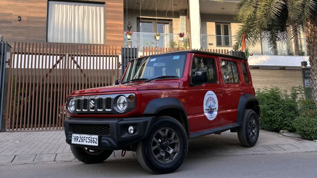 Maruti Jimny Trails and Tales Front Three Quarters 1