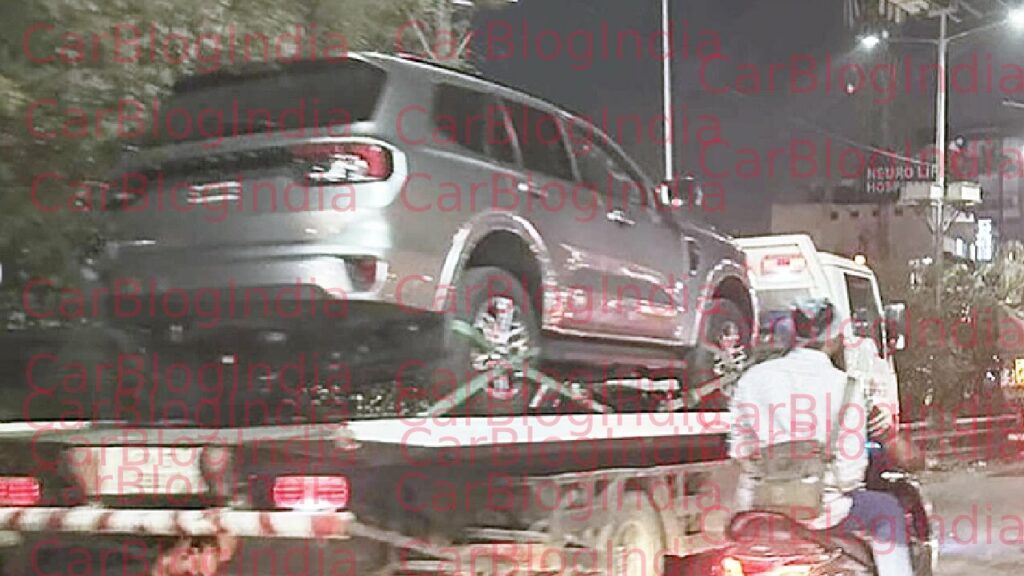 New Ford Endeavour Chennai India Spied