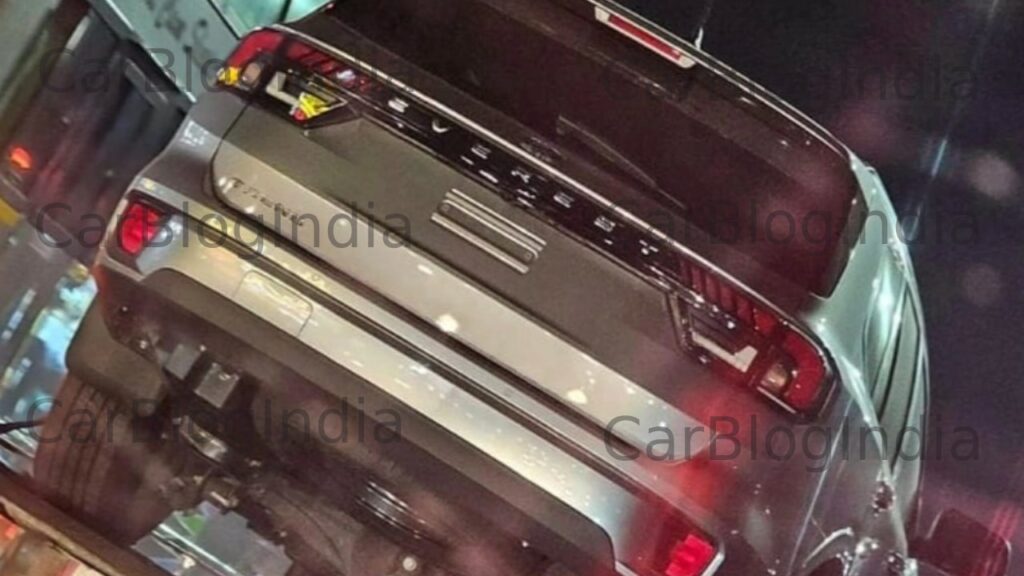 Ford Everest Spotted in Chennai