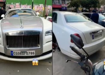 Rolls Royce Phantom Tyre Change Karol Bagh