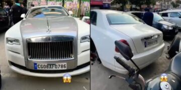 Rolls Royce Phantom Tyre Change Karol Bagh