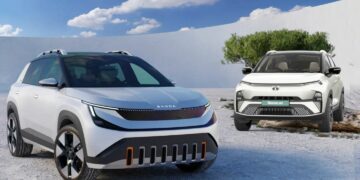 Skoda Epiq vs Tata Nexon EV