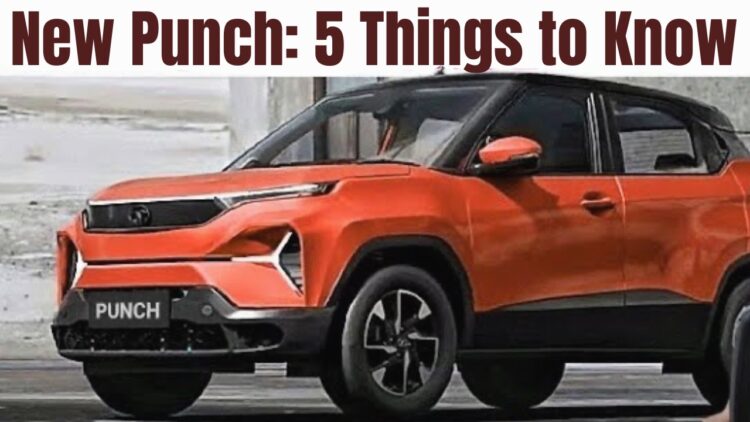 Tata Punch Facelift 5 Things to Know