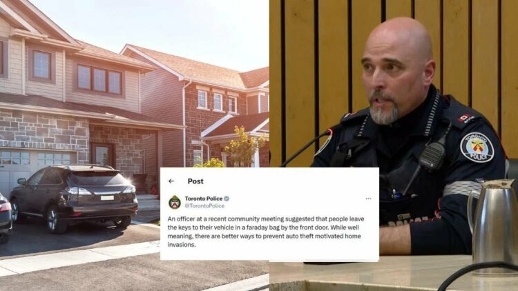 Toronto Police Leave Car Keys Door for Thieves