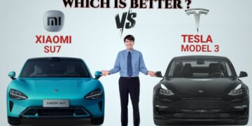 Xiaomi SU7 vs Tesla Model 3