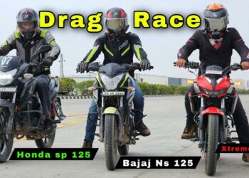 Bajaj Pulsar NS125 vs Hero Xtreme 125R vs Honda SP 125 Drag Race