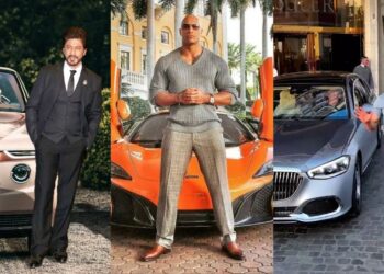 Top Cars of Richest Movie Actors in the World