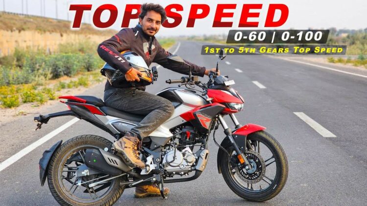 Hero Xtreme 125 Top Speed and Acceleration Test