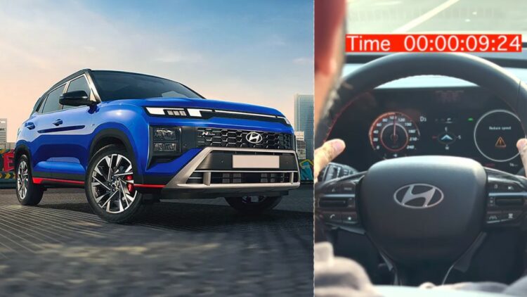 Hyundai Creta N line Acceleration Test